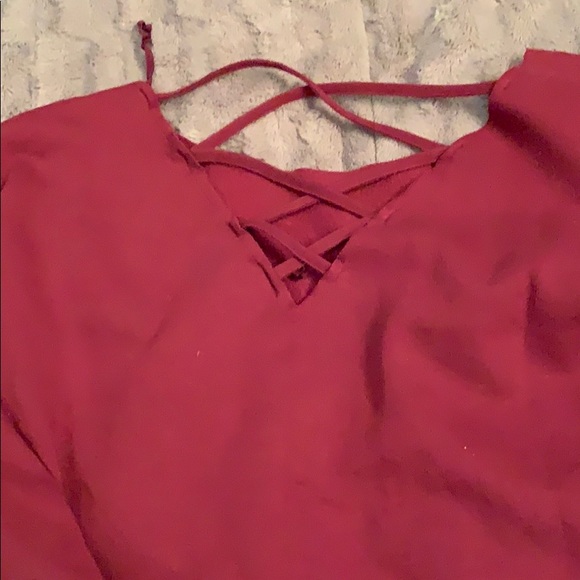 Victoria secret pink crop top long sleeve - Picture 3 of 3